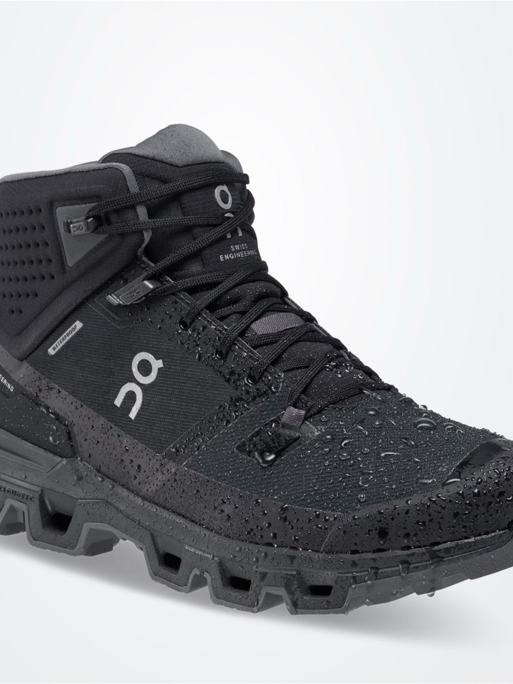 On Cloudrock 2 Waterproof Hiking Boots Men’s size 7.5 / Women’s 9